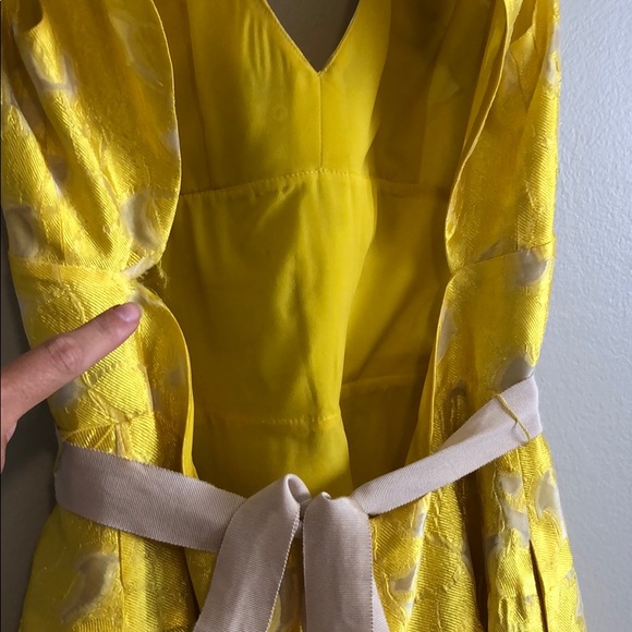 Beautiful BCBG Maxazria Golden Yellow Dress - Picture 6 of 6